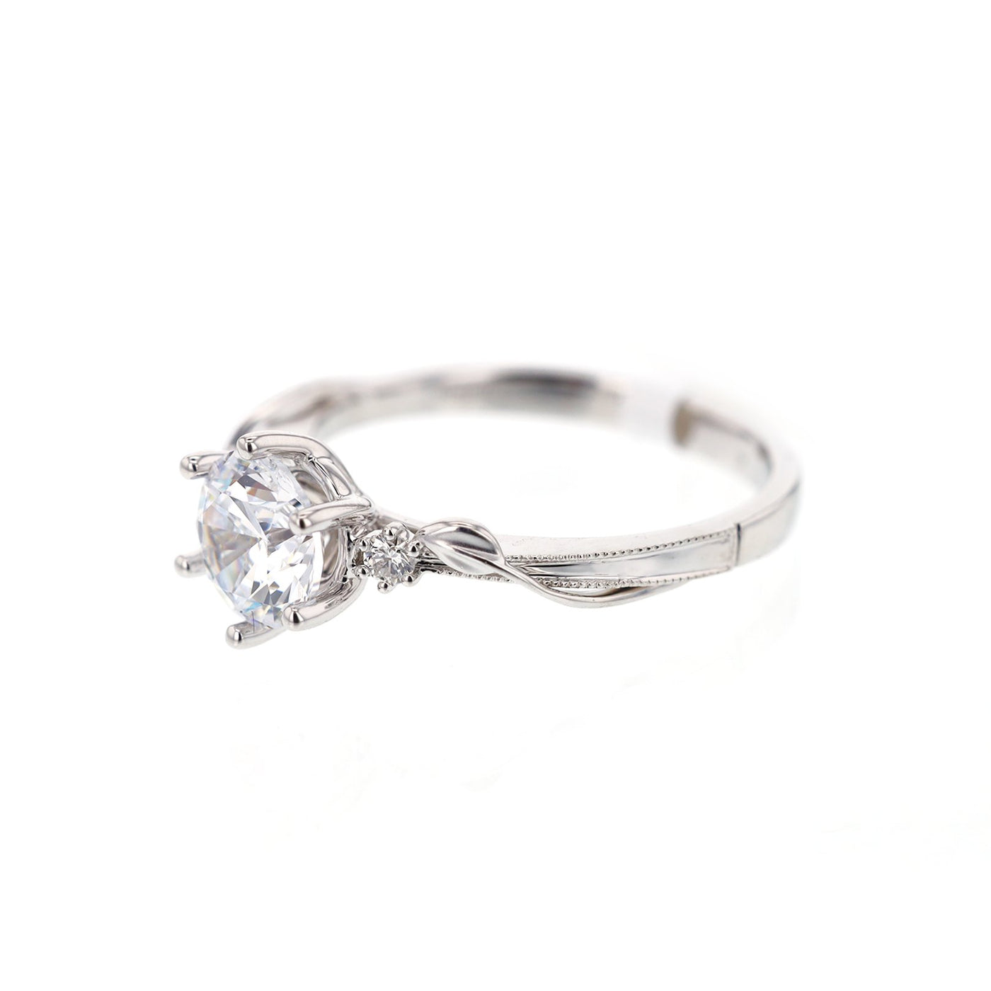 0.06 ctw Diamond Solitaire Engagement RIng