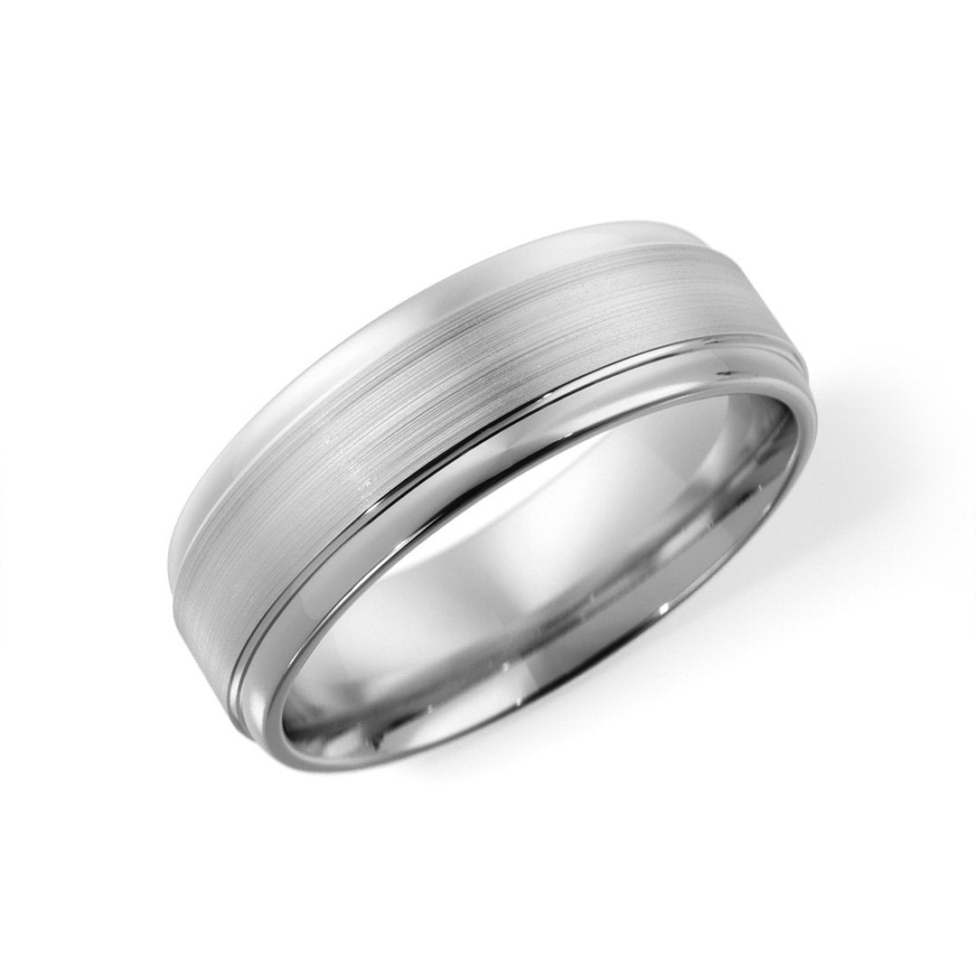7MM Brushed Finish Band