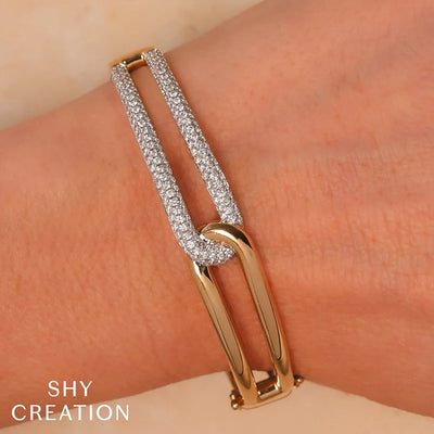 1.45 ctw Diamond Bangle Bracelet