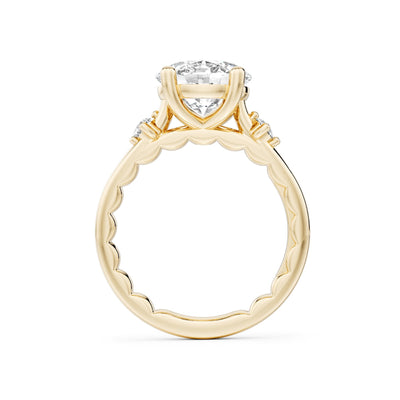 0.14 ctw Diamond Solitaire Engagement Ring
