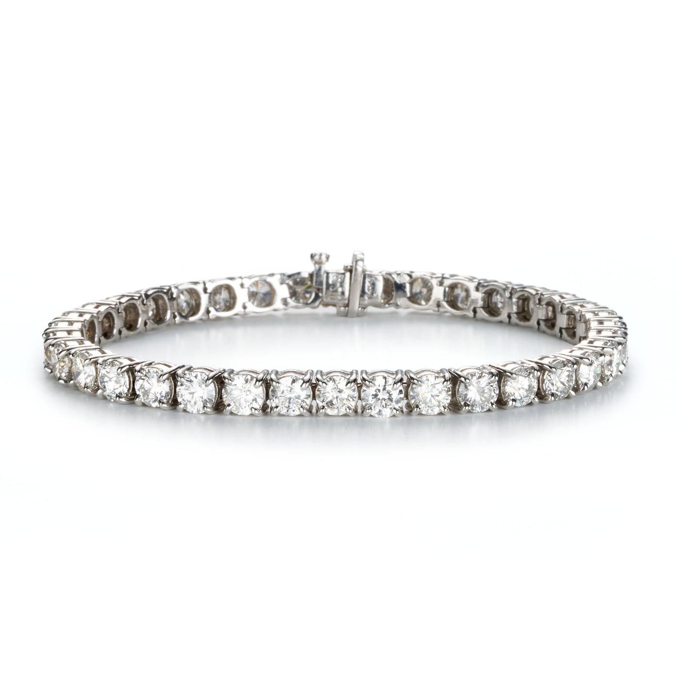 14.34 ctw Diamond Tennis Bracelet