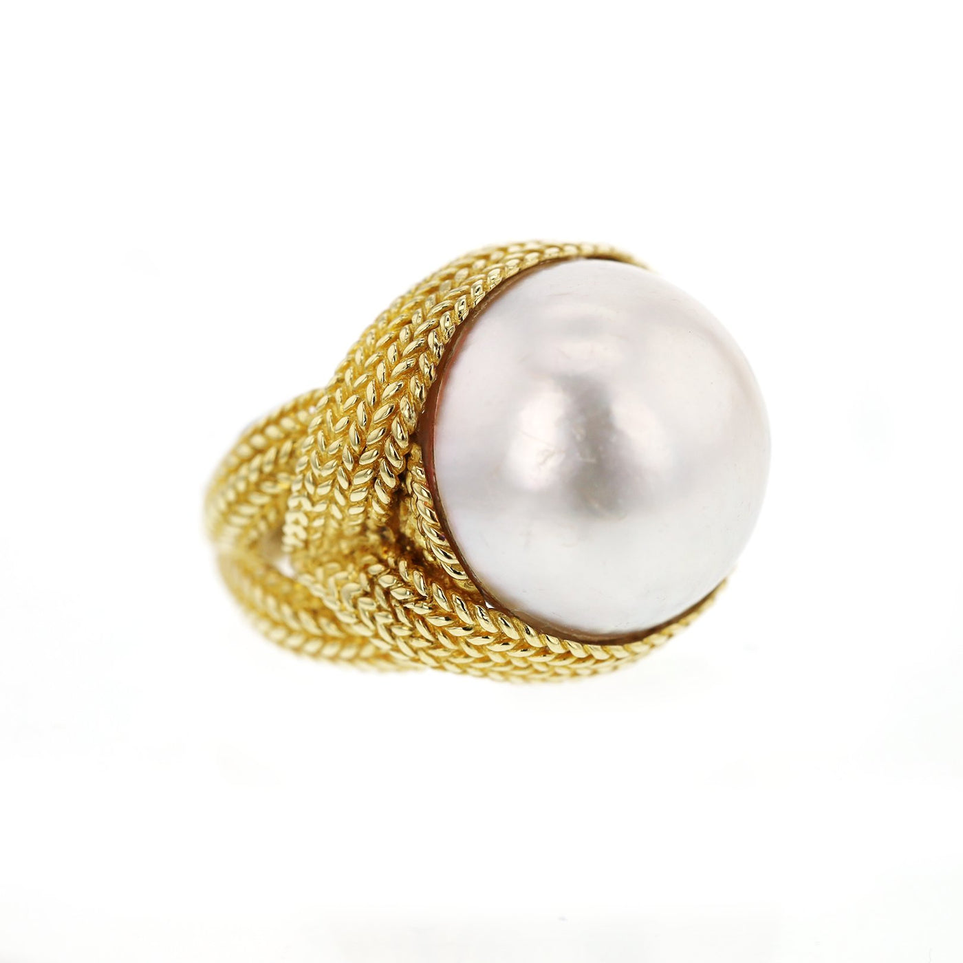 Mabe Pearl Ring