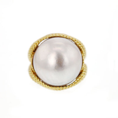 Mabe Pearl Ring