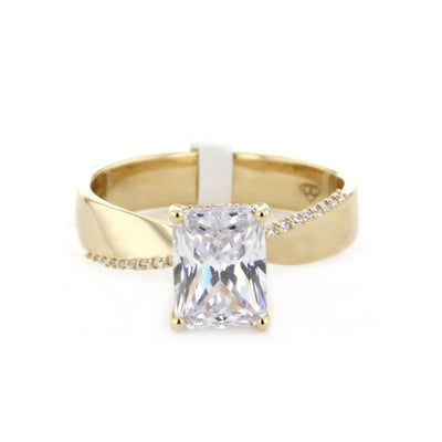 0.13 ctw Diamond Solitaire Engagement Ring