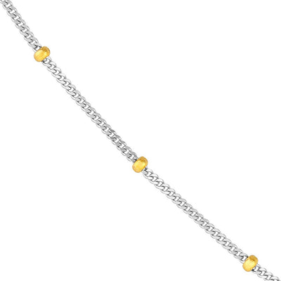2MM Saturn Chain Necklace