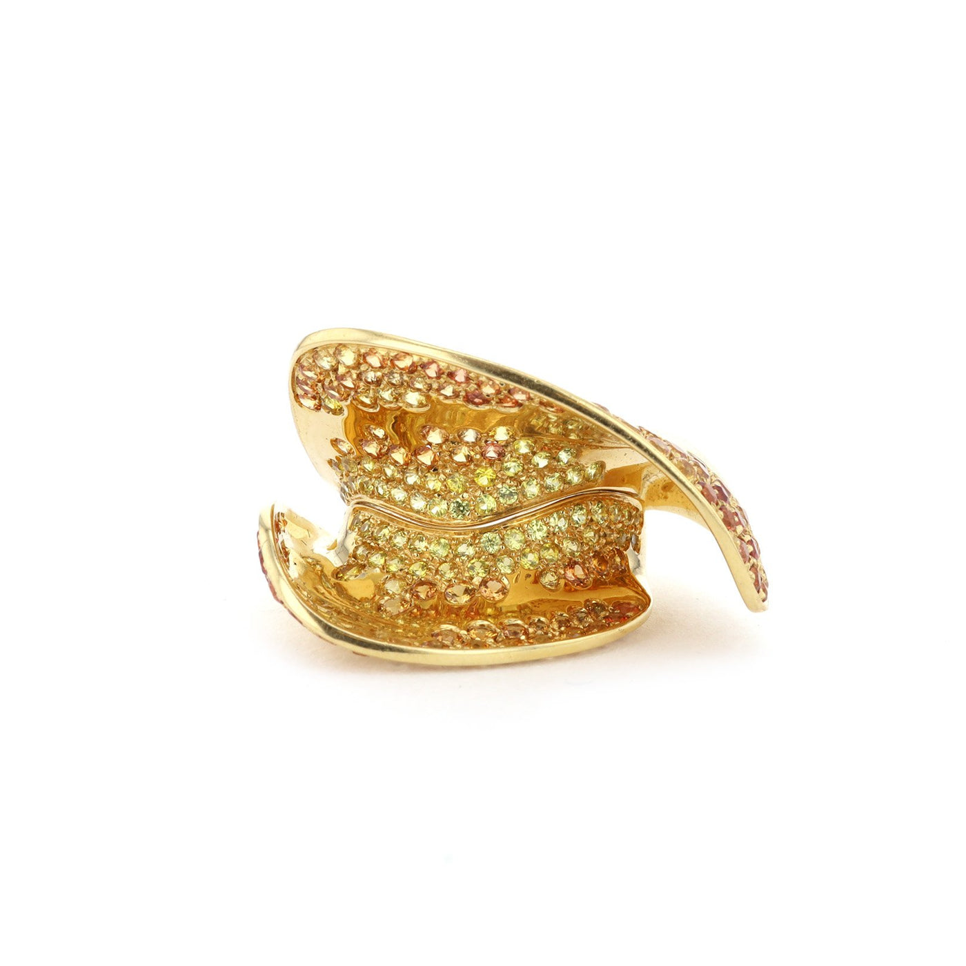 Sapphire Sculptural Ring