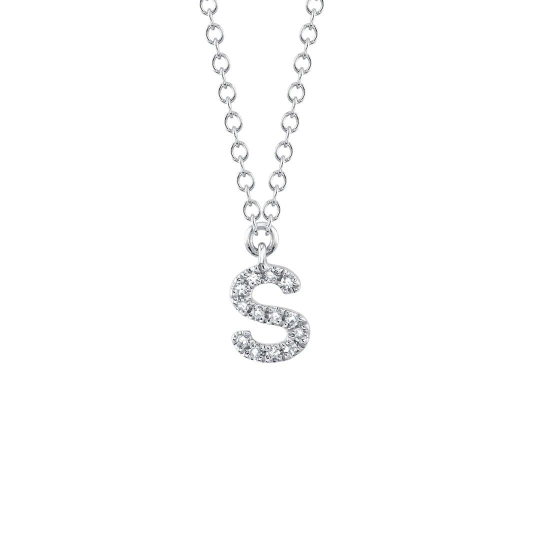 0.05 ctw Diamond S Necklace