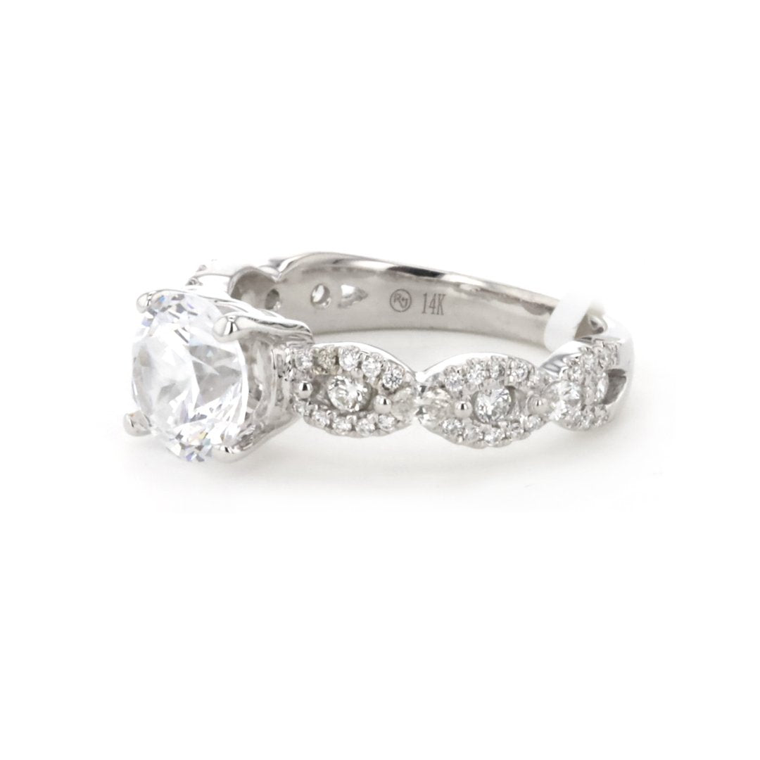 0.48 ctw Diamond Solitaire Engagement Ring