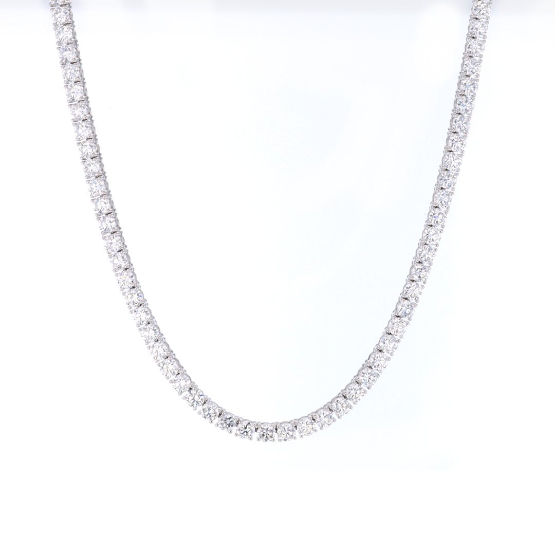 17" 14.50 ctw Lab-Grown Diamond Eternity Necklace