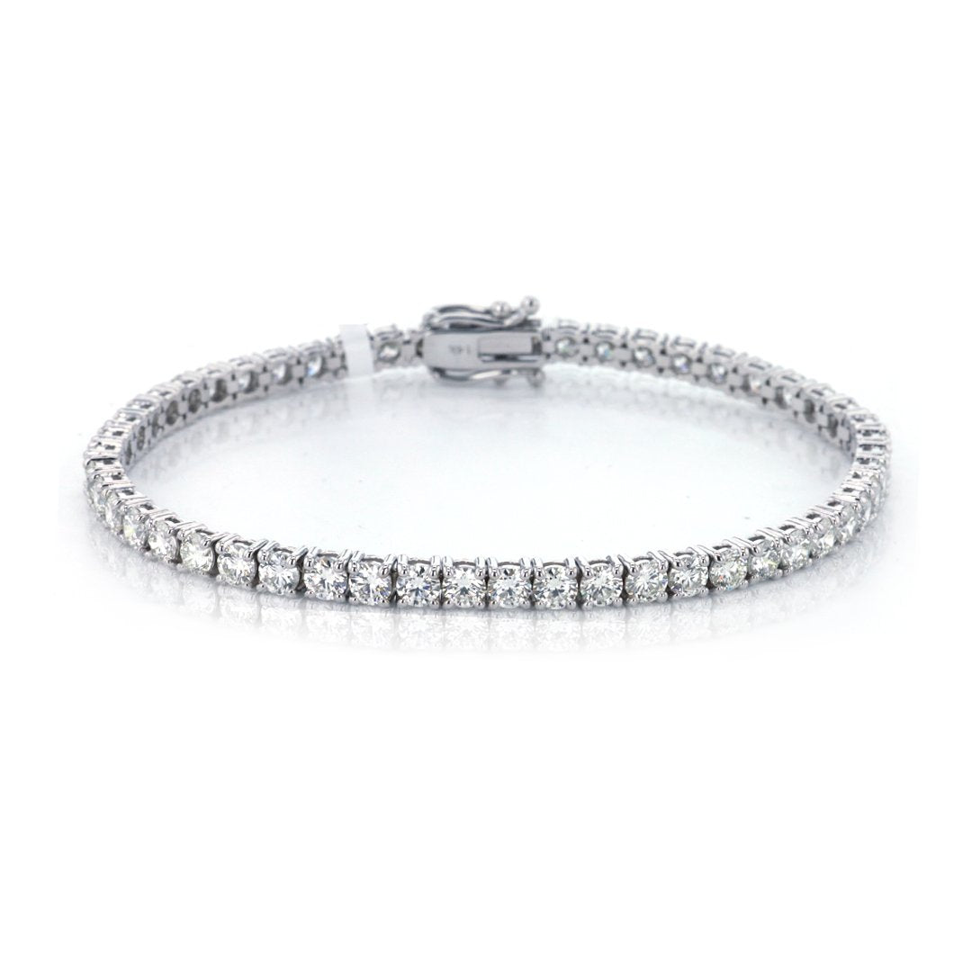 6.91ctw Diamond Tennis Bracelet