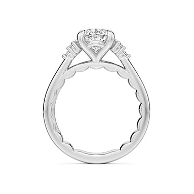 0.17 ctw Diamond Solitaire Engagement Ring