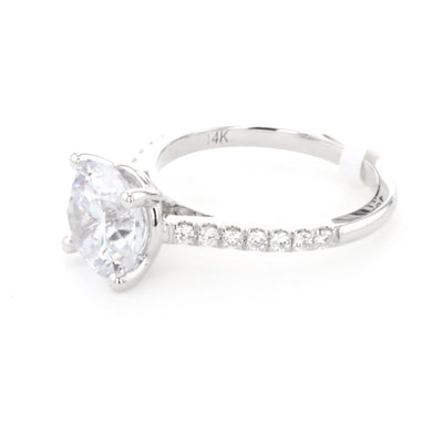 0.24 ctw Diamond Solitaire Engagement Ring