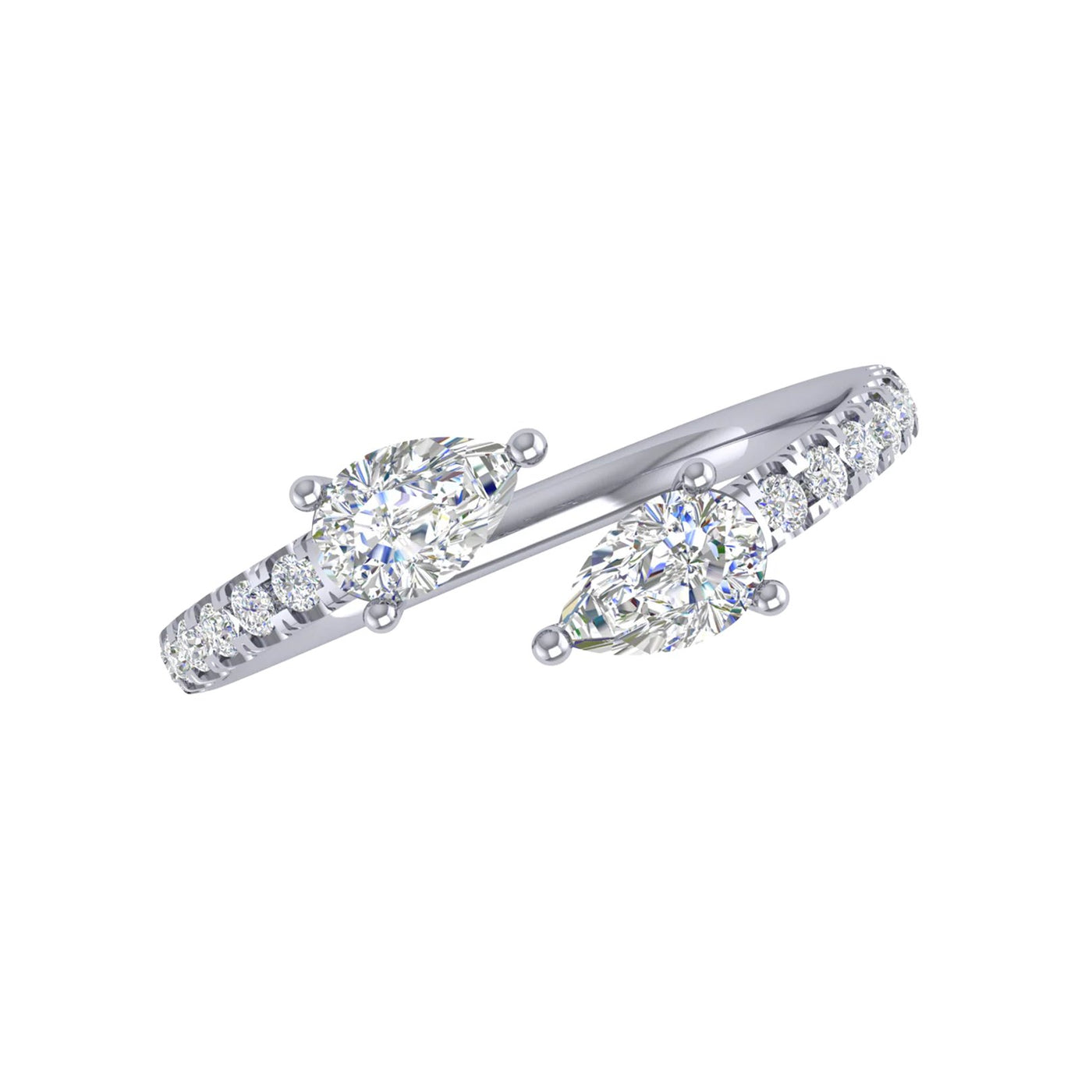 0.88 ctw Diamond Split Band