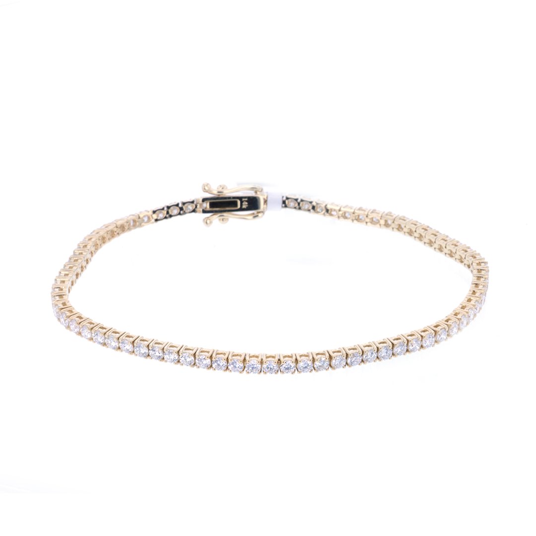 3.20 ctw Diamond Tennis Bracelet