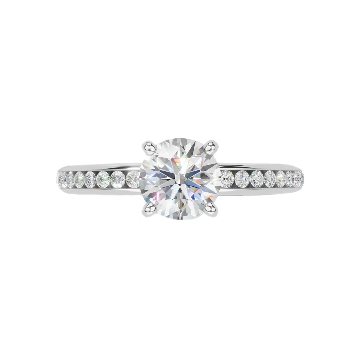 0.26 ctw Diamond Solitaire Engagement Ring