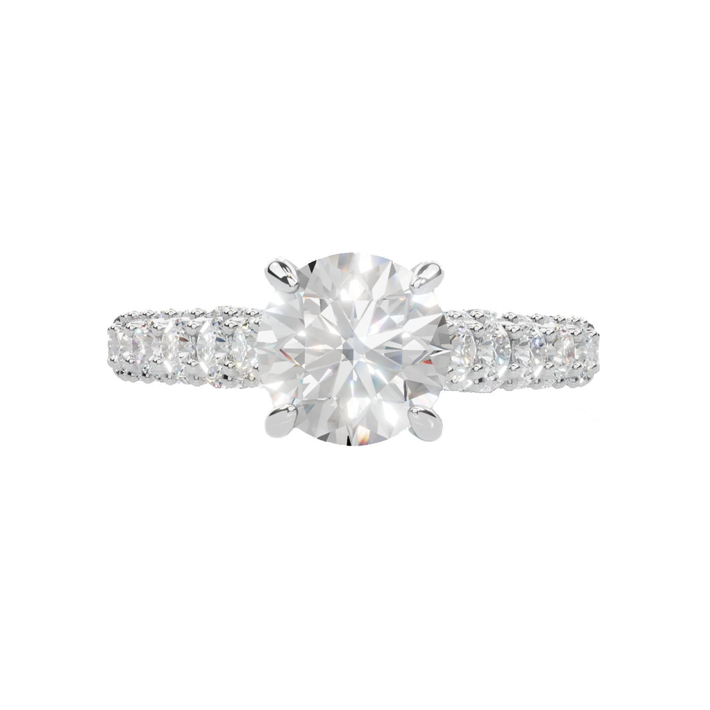 1.37 ctw Diamond Solitaire Engagement Ring