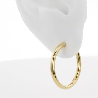 25MM Round Hoop Earrings