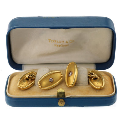 Diamond Bar Cufflinks