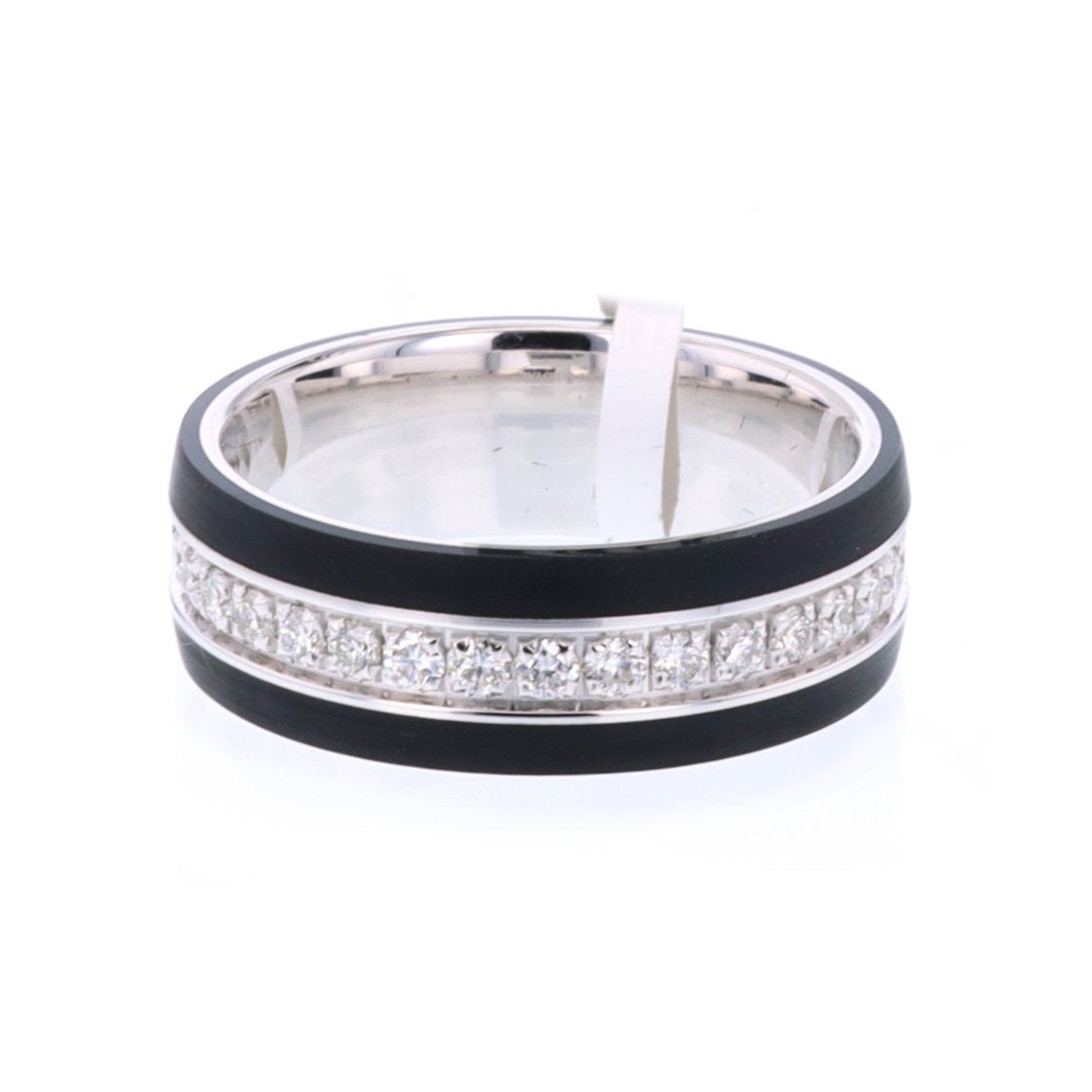 7.5MM 0.95 ctw Diamond Band