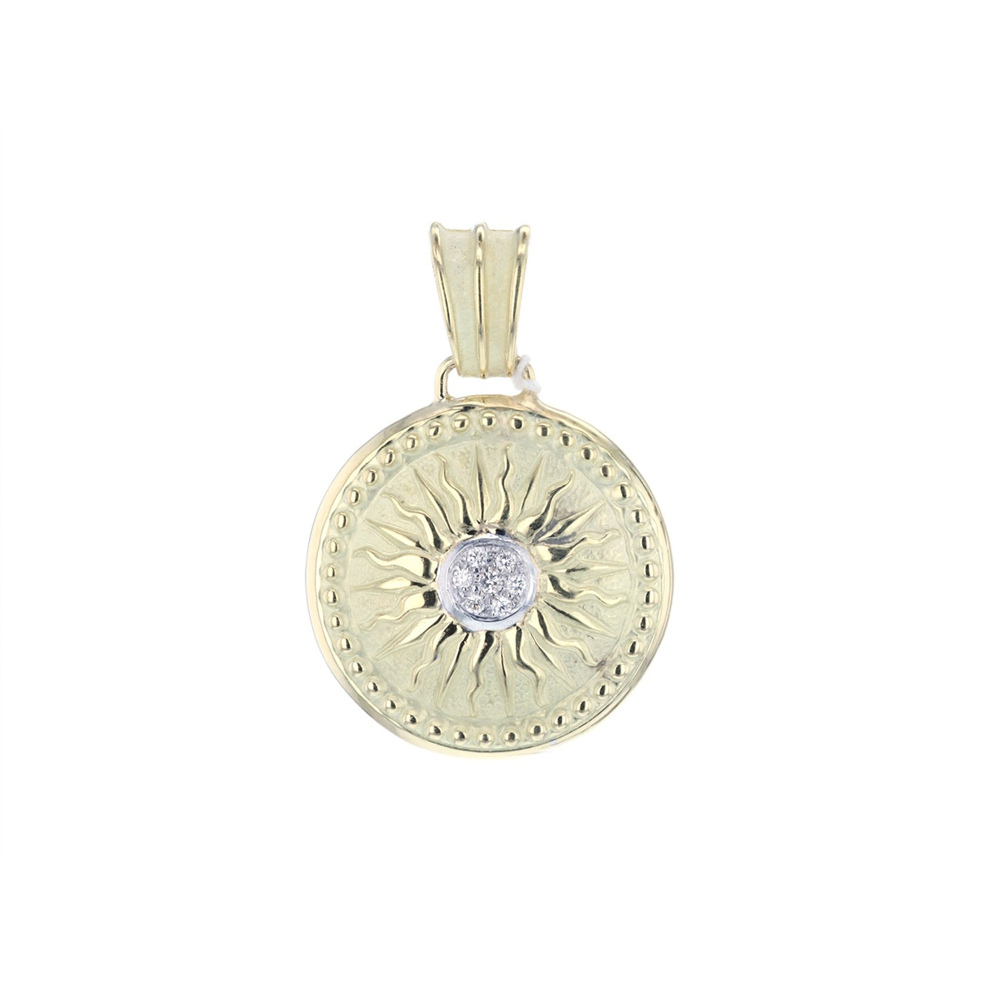 Diamond Sun Enhancer Pendant
