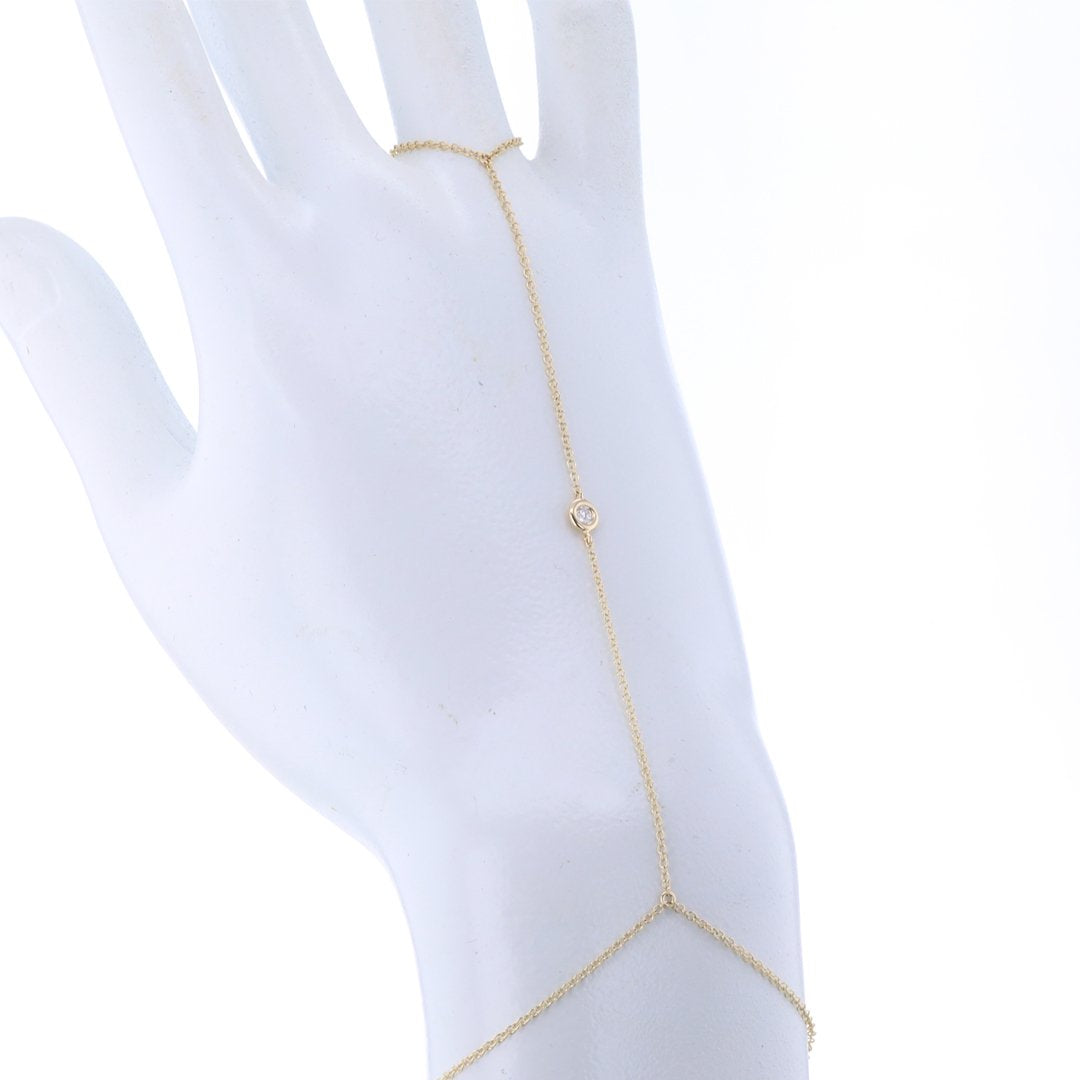 0.06 ctw Diamond Finger Bracelet