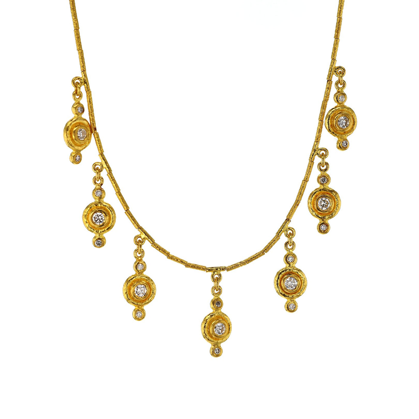 0.98 ctw Diamond Drop Necklace