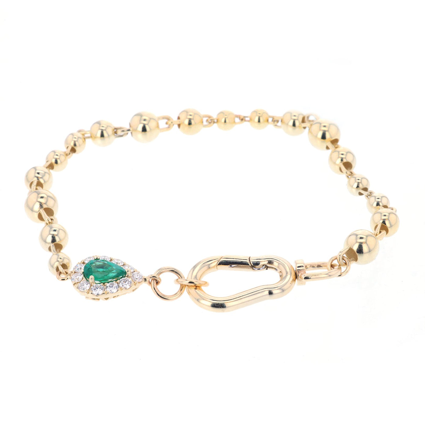 Emerald & Diamond Bracelet