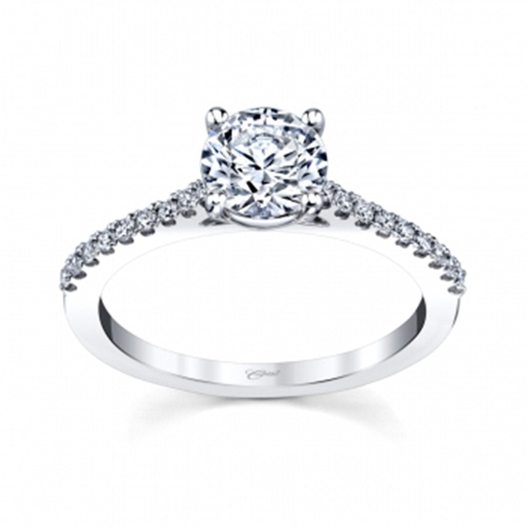 0.17 ctw Diamond Solitaire Engagement Ring
