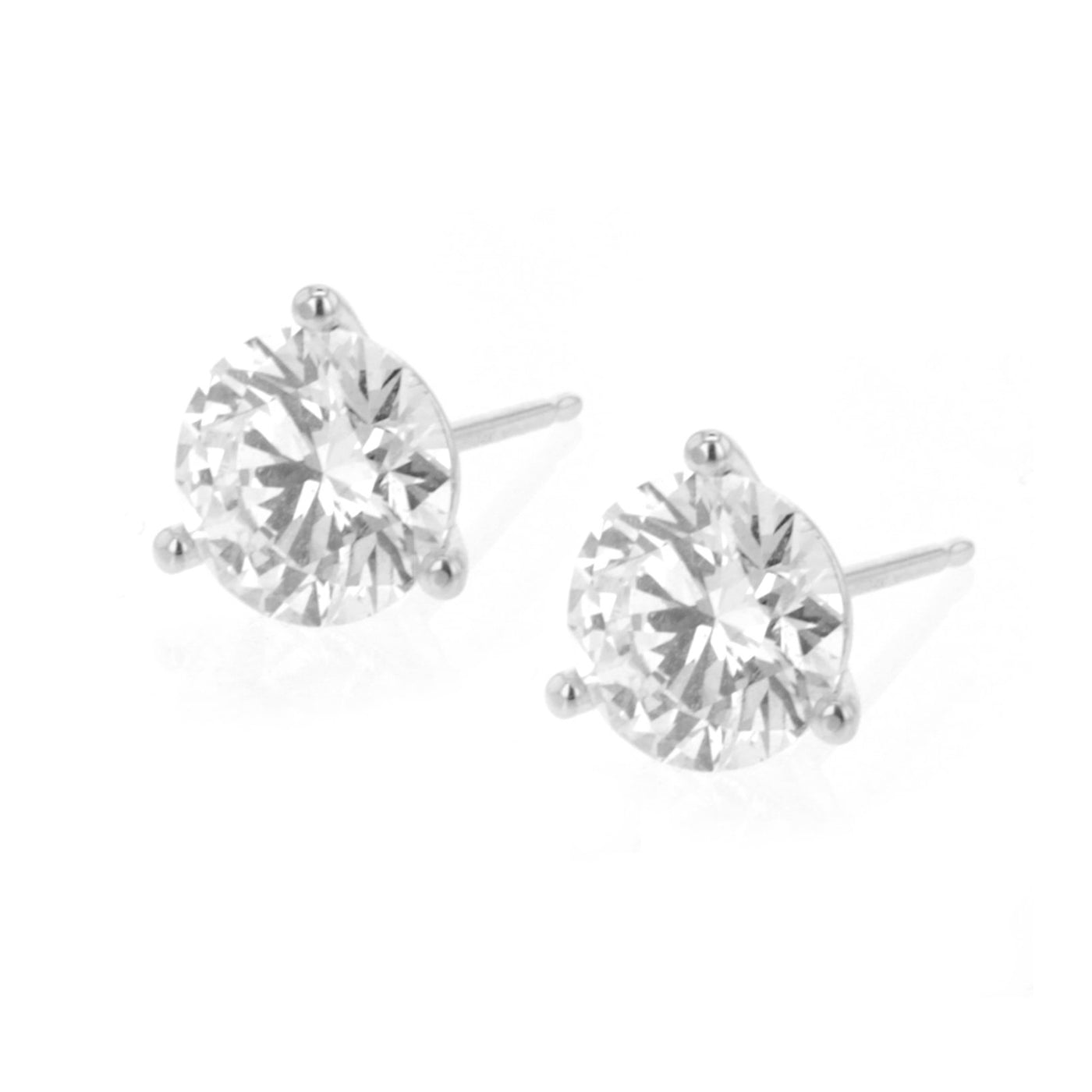 2.79 ctw Diamond Stud Earrings
