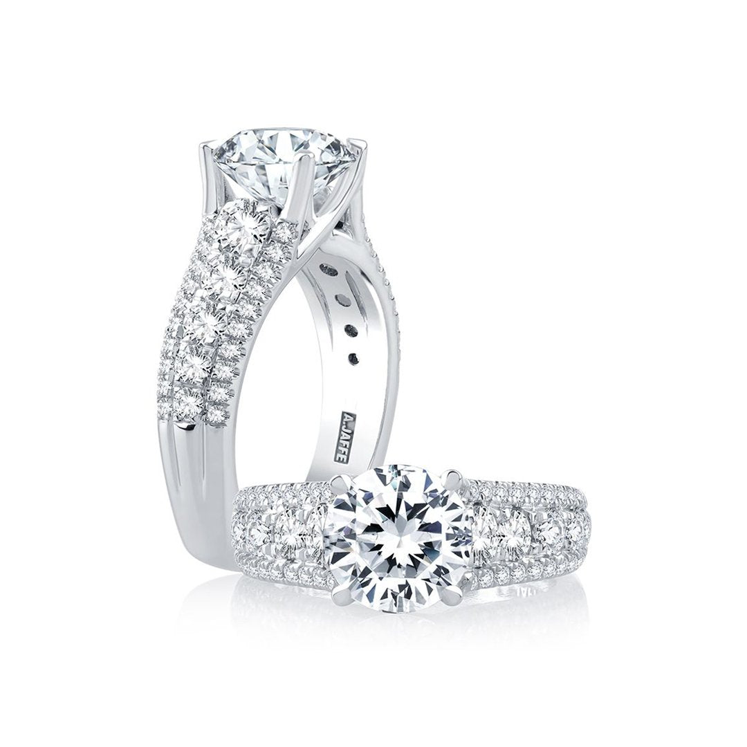 0.99 ctw Diamond Solitaire Engagement Ring