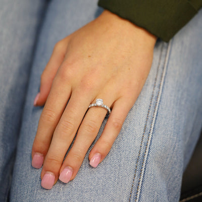 0.65 ctw Diamond Solitaire Engagement Ring
