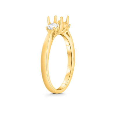 0.36 ctw Diamond Three-Stone Engagement Ring