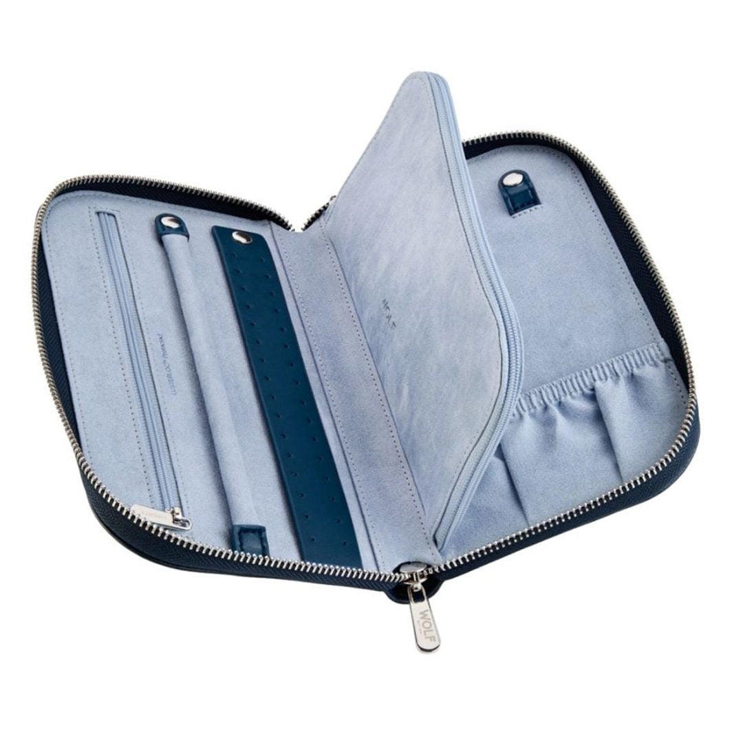 Travel Jewelry Porfolio Navy
