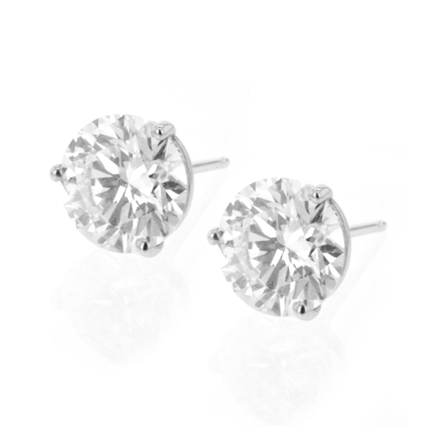 4.27 ctw Diamond Stud Earrings