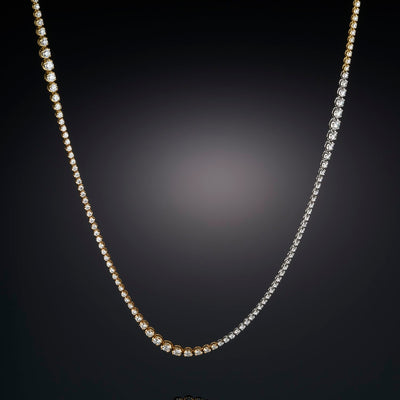 32" 14.00ctw Diamond Eternity Necklace