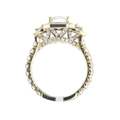 1.91 ctw Diamond Three-Stone Engagement Ring