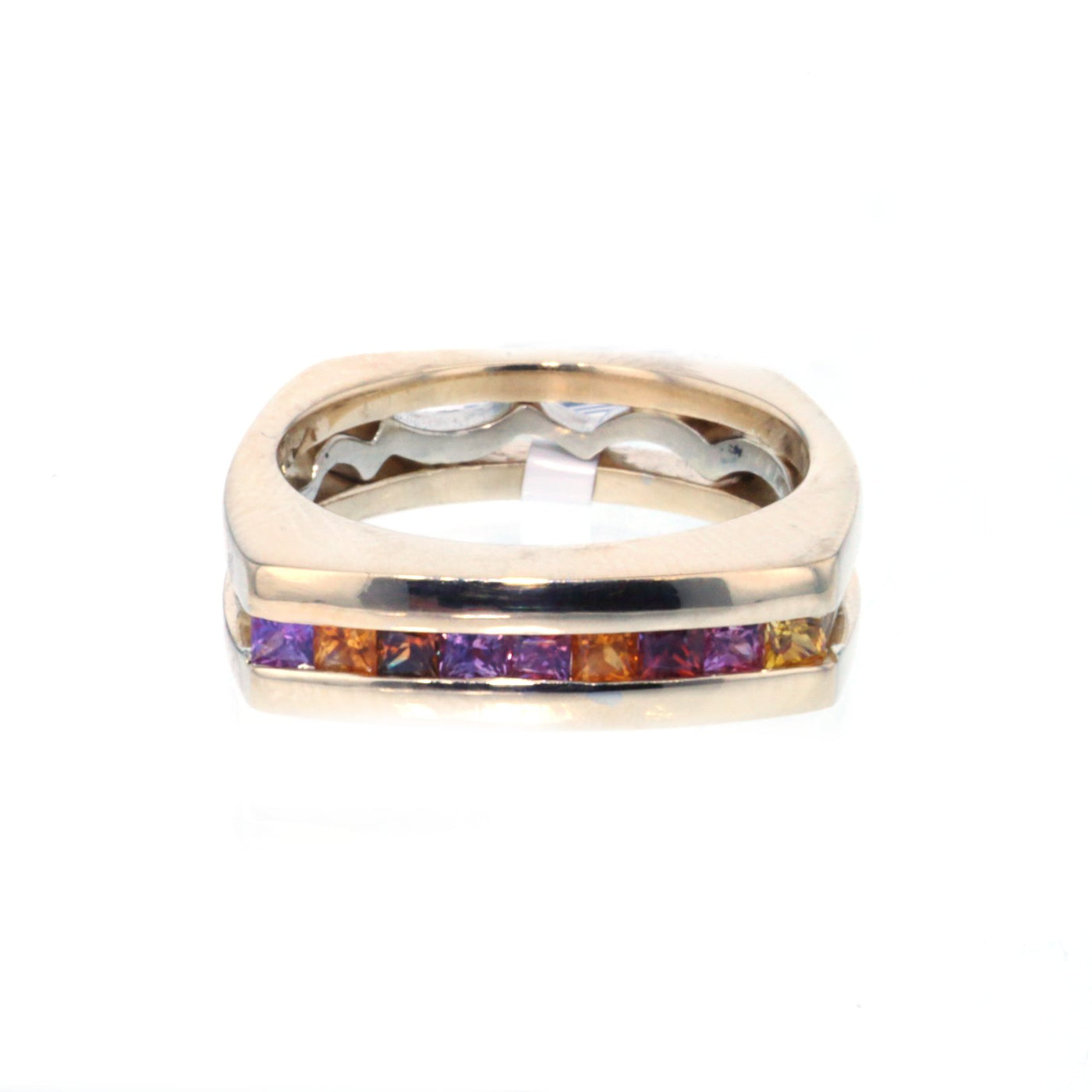 Sapphire Channel Set Ring