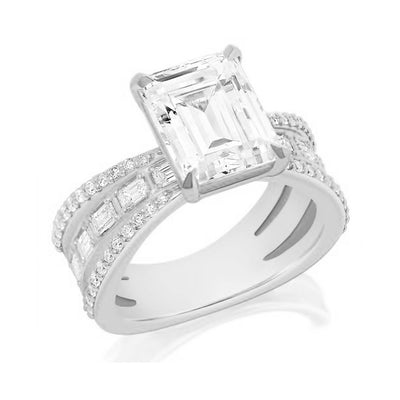 0.83 ctw Diamond Solitatire Engagement Ring