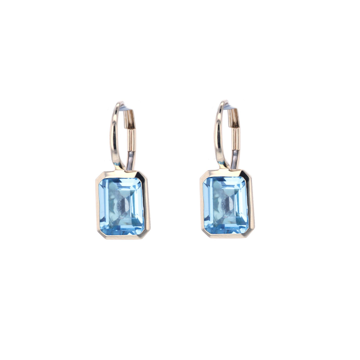 Blue Topaz Earrings