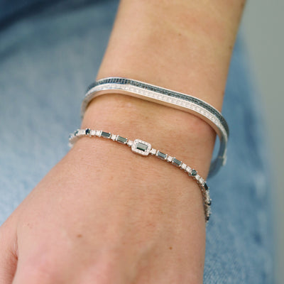 Black & White Diamond Bracelet