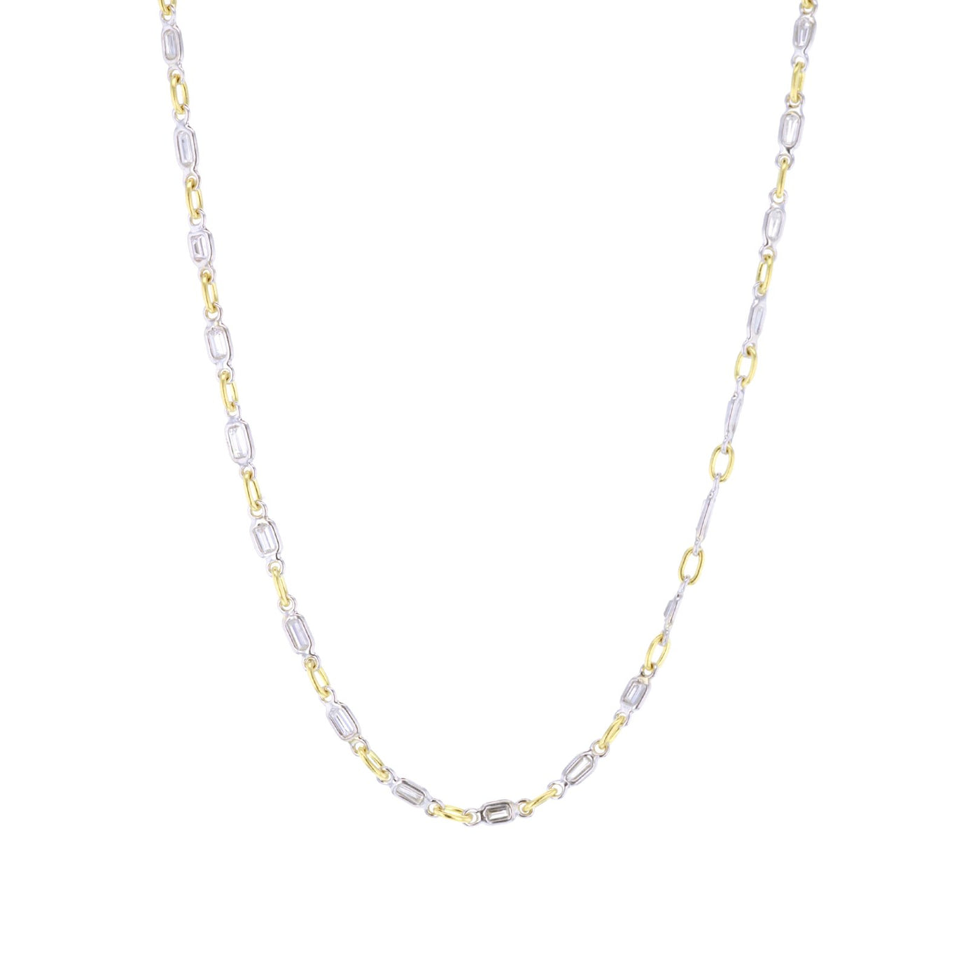 18" Baguette Necklace