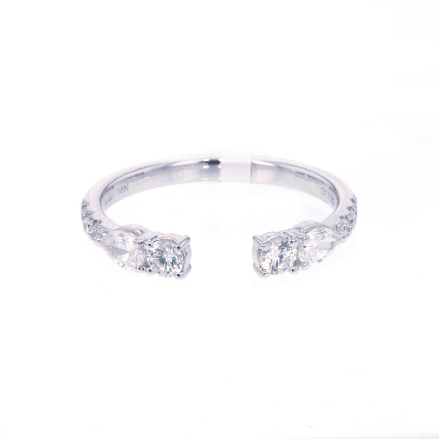 0.50 ctw Diamond Split Top Band