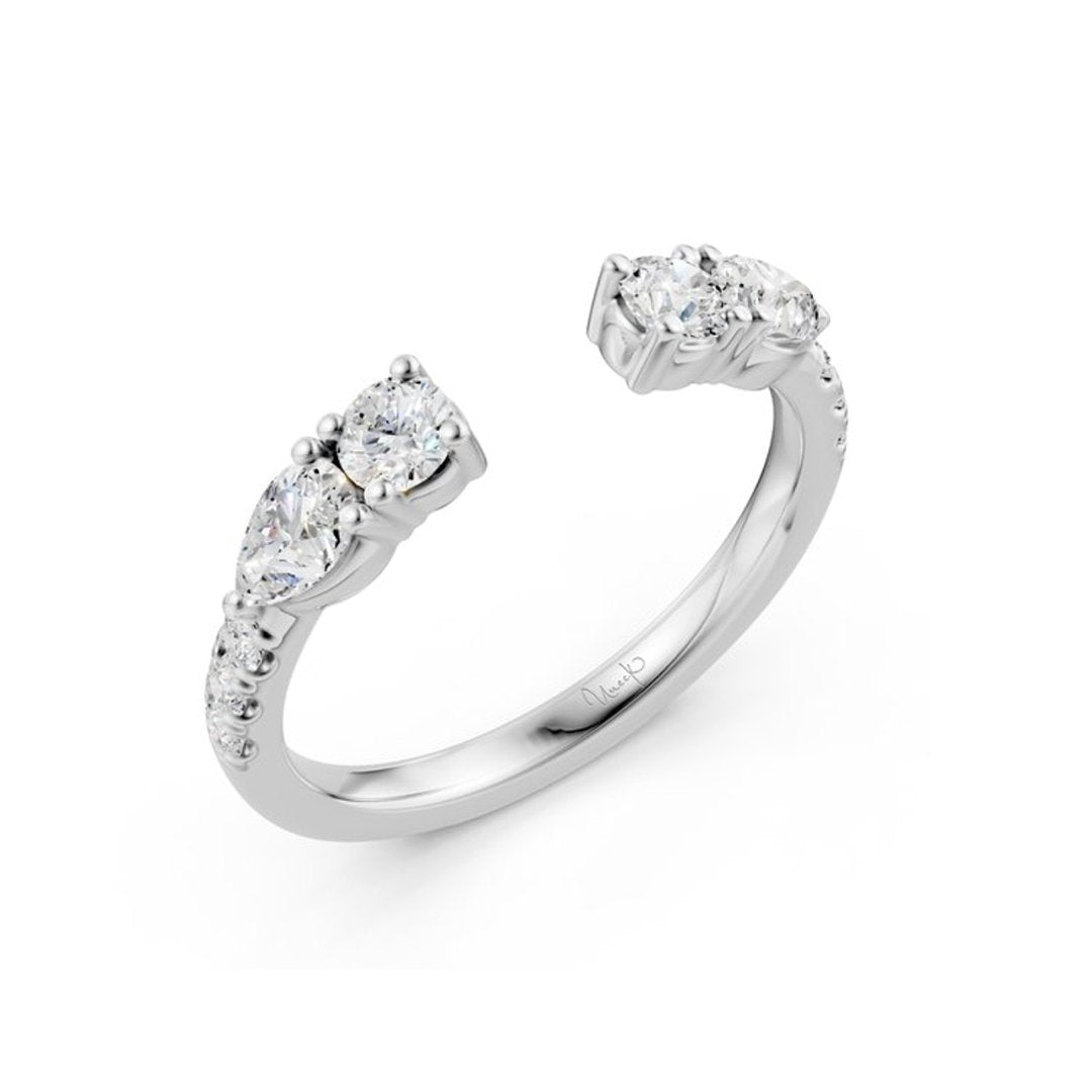 0.50 ctw Diamond Split Top Band