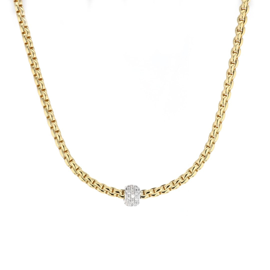 0.19 ctw Diamond Eka Rope Necklace