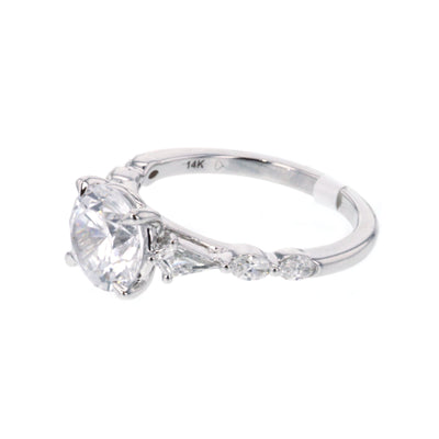 0.41 ctw Diamond Solitaire Engagement Ring