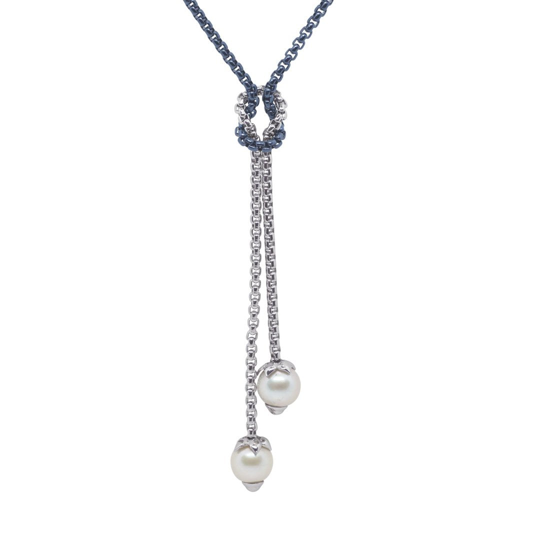 Pearl Lariat Necklace