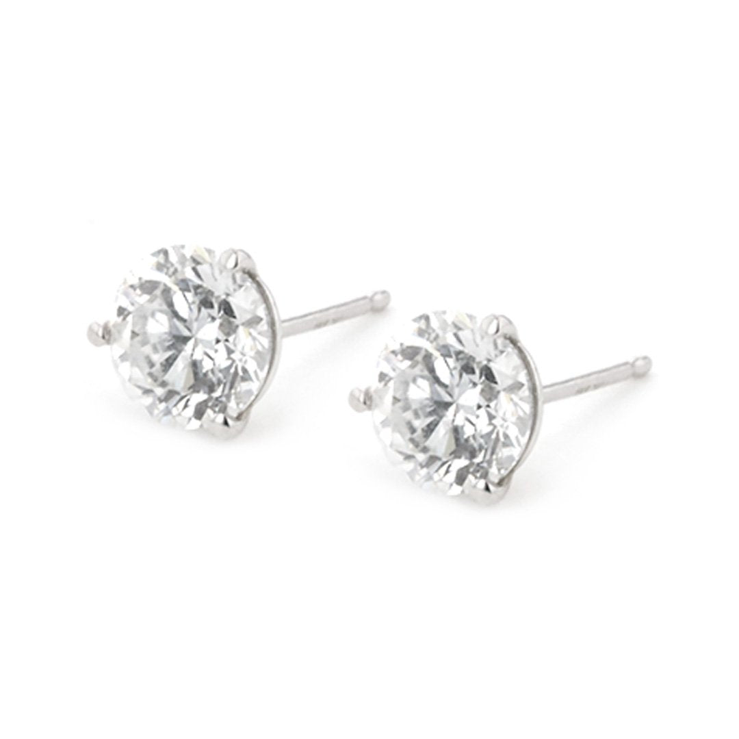 1.60 ctw Diamond Stud Earrings
