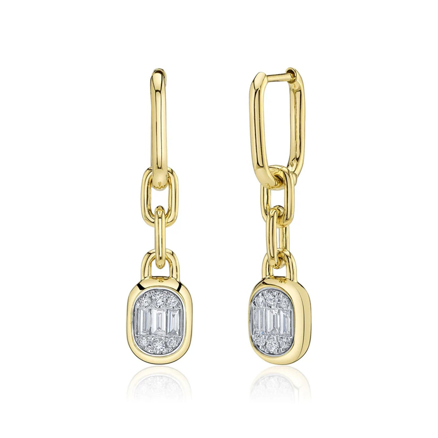 0.40 ctw Diamond Drop Earrings