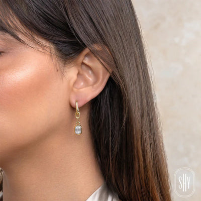 0.40 ctw Diamond Drop Earrings