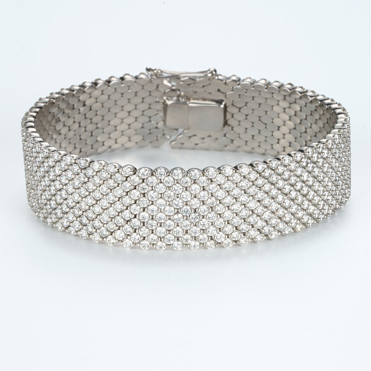 16.28 ctw Diamond Tennis Bracelet